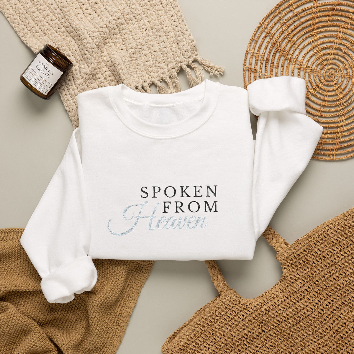 Spoken From Heaven Crewneck Sweatshirt